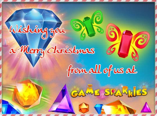 Merry Christmas and a Happy New Year from Gamesparkles