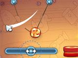 Cutting the rope in Cut the Rope