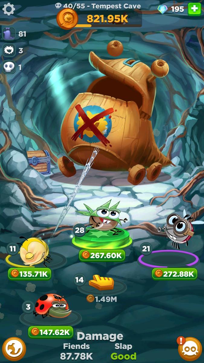 how to play best fiends forever