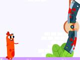 Gameplay of Run Sausage Run Run Sausage Run gameplay