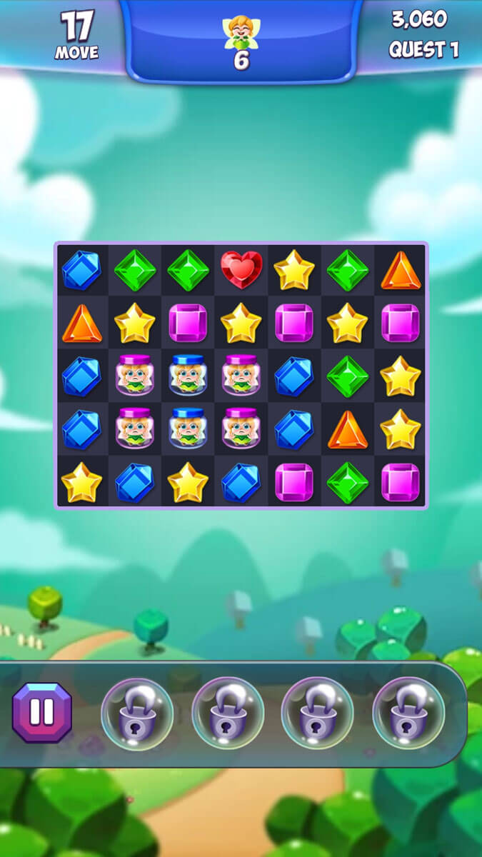 Jewel Match King Quest Free Casual Games!