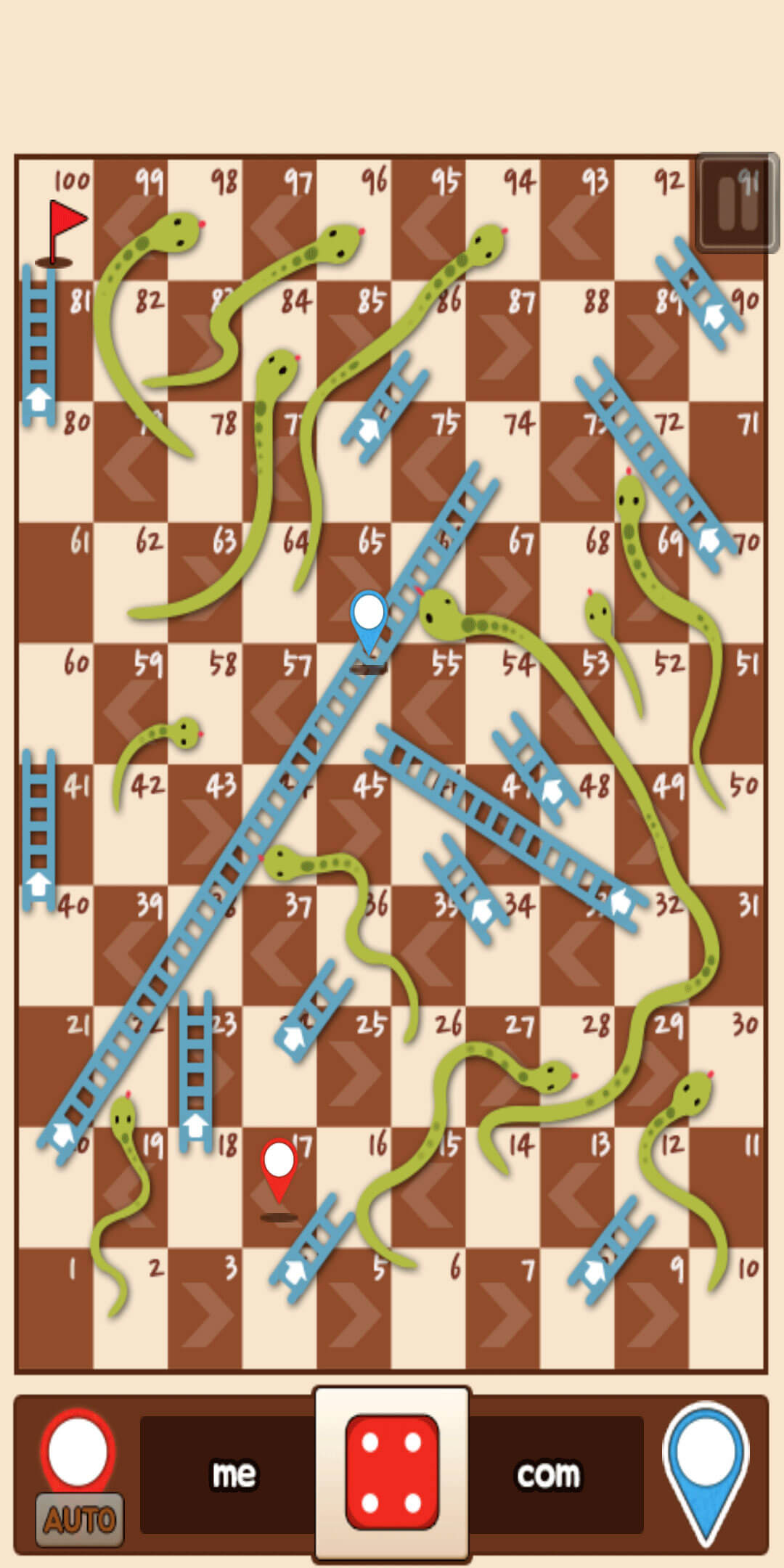 Snakes & Ladders King Free Casual Games!