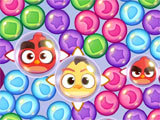 Angry Birds Dream Blast popping bubbles