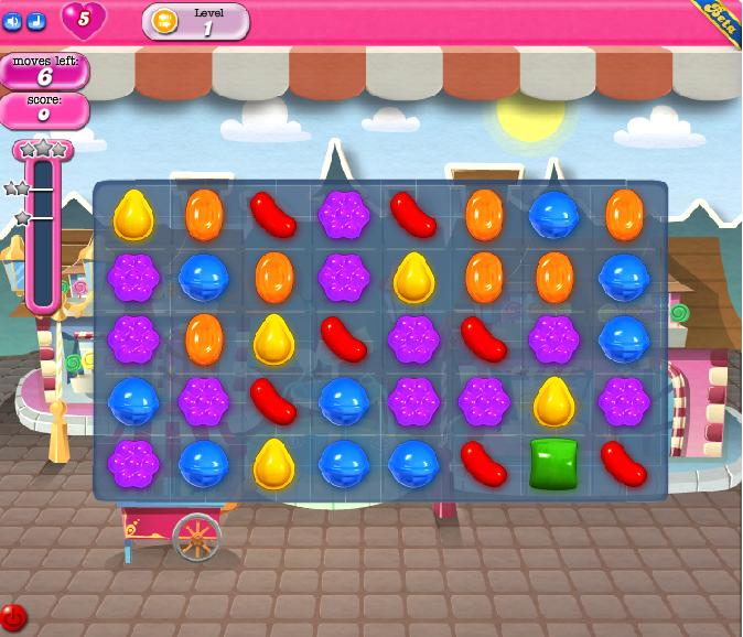 Candy Crush Saga Online Gameplay 