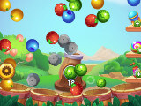 Bubble blast in Fruit Bubble Pop