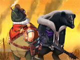 Main menu of Combat Wombat Combat Wombat main menu