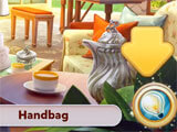 Hint button in the game Hint button in Mystery Match Village
