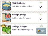 Upgrades in Cats and Soup Cats and Soup upgrades