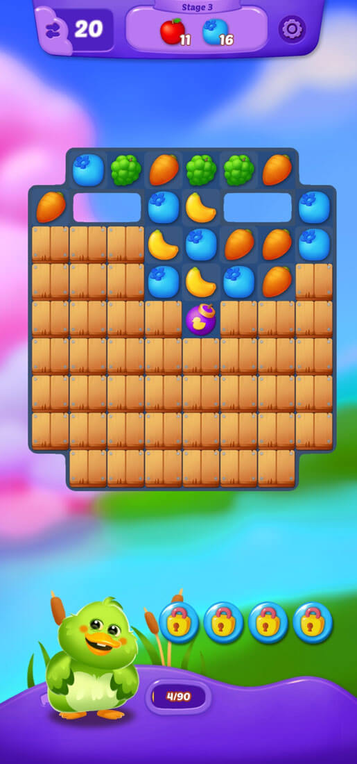 Fruits Duck Free Casual Games!