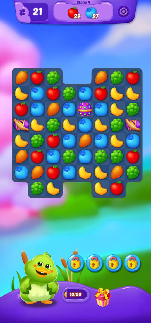 Fruits Duck Free Casual Games!