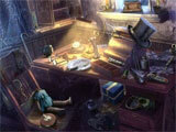 Forbidden Secrets: Alien Town hidden object scene