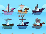 Dinosaur Pirates ships