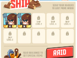 Readying the ship for raid in Merge Stories