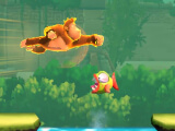 Doing a power dash in Banana Kong 2