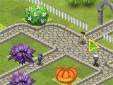 Queen's Garden Halloween in-game garden