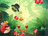 Red the Bird in Angry Birds Pop Angry Birds Pop Red the Bird