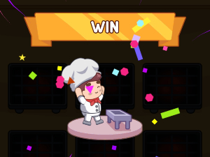 Foodie Sizzle Level Win