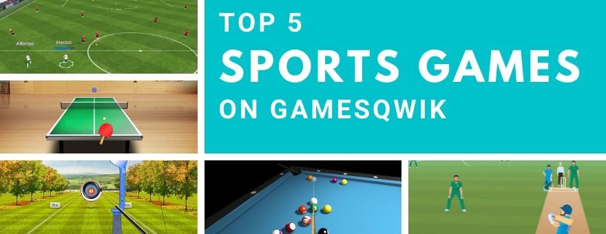 Top 5 Sports Games on Gamesqwik large