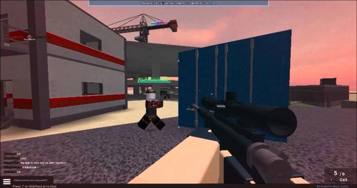 Nerf FPS in Roblox