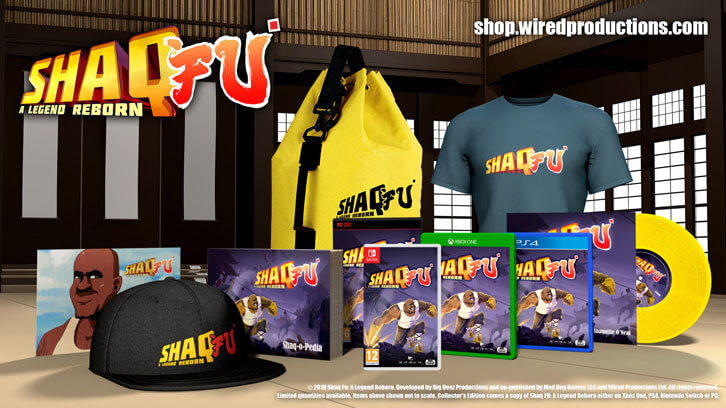 Shaq Fu: A Legend Reborn (Extremely) Limited Collector’s Edition Announced