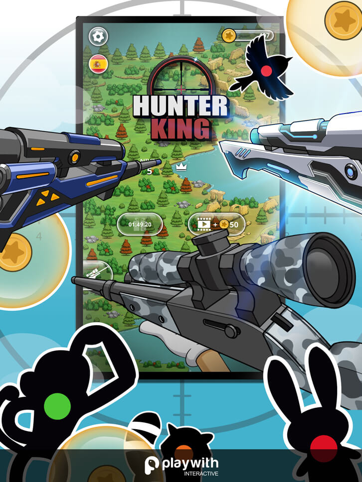 Hunter King is Released: The Most Addictive Hyper Casual Game is Finally Here! 