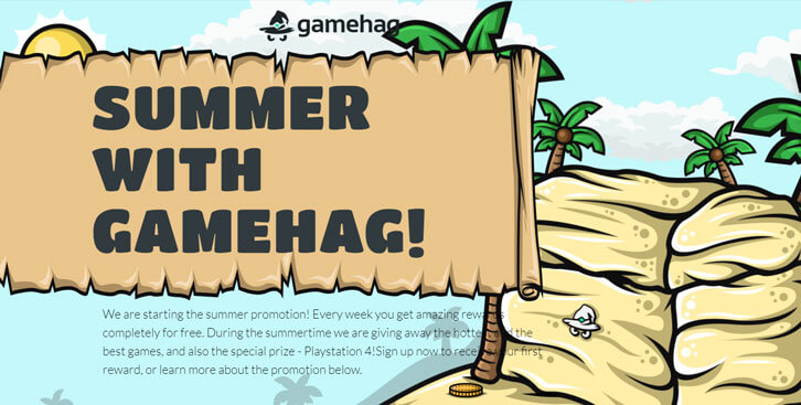 Spend the Summer with Gamehag!