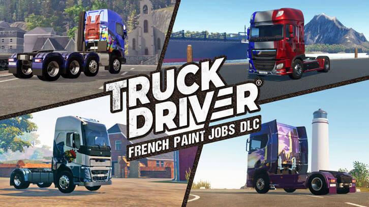 “Vive la France!” Truck Driver brings ‘French Paint Jobs’ DLC to PlayStation 4 and Xbox One