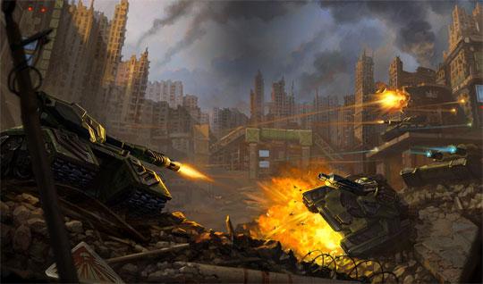 Battle for the Streets in Tanki Online Battle for the Streets in Tanki Online