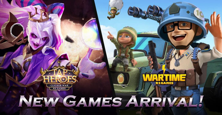 New games delivered in May! Find and Play on R2 Games!