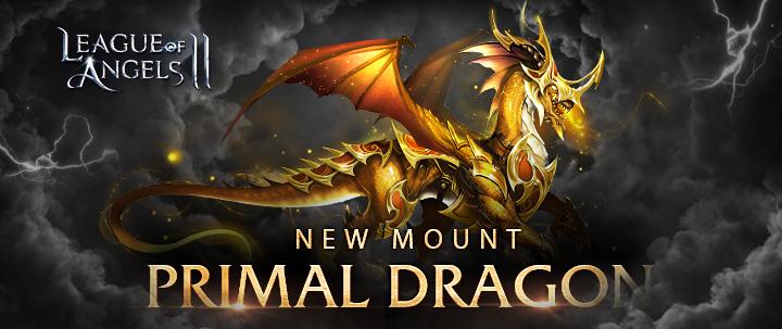 New Primal Dragon Mount in League of Angels 2