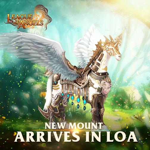 A Legendary New Mount Released in League of Angels