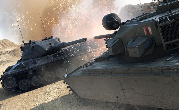 Epic Tank vs Tank Action in World of Tanks Epic Tank vs Tank Action in World of Tanks