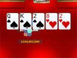 Grand Poker player winning an all in hand