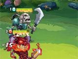 Fighting in Idle Heroes