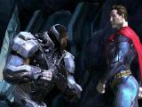 Superman vs Cyborg in Injustice: Gods Among Us