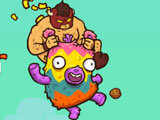 Burrito Bison: Launcha Libre: Riding a pinata