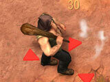 Fighting bandits in Westland Survival Fighting bandits in Westland Survival
