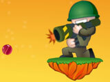 Soldier Attack 2: Moving platforms