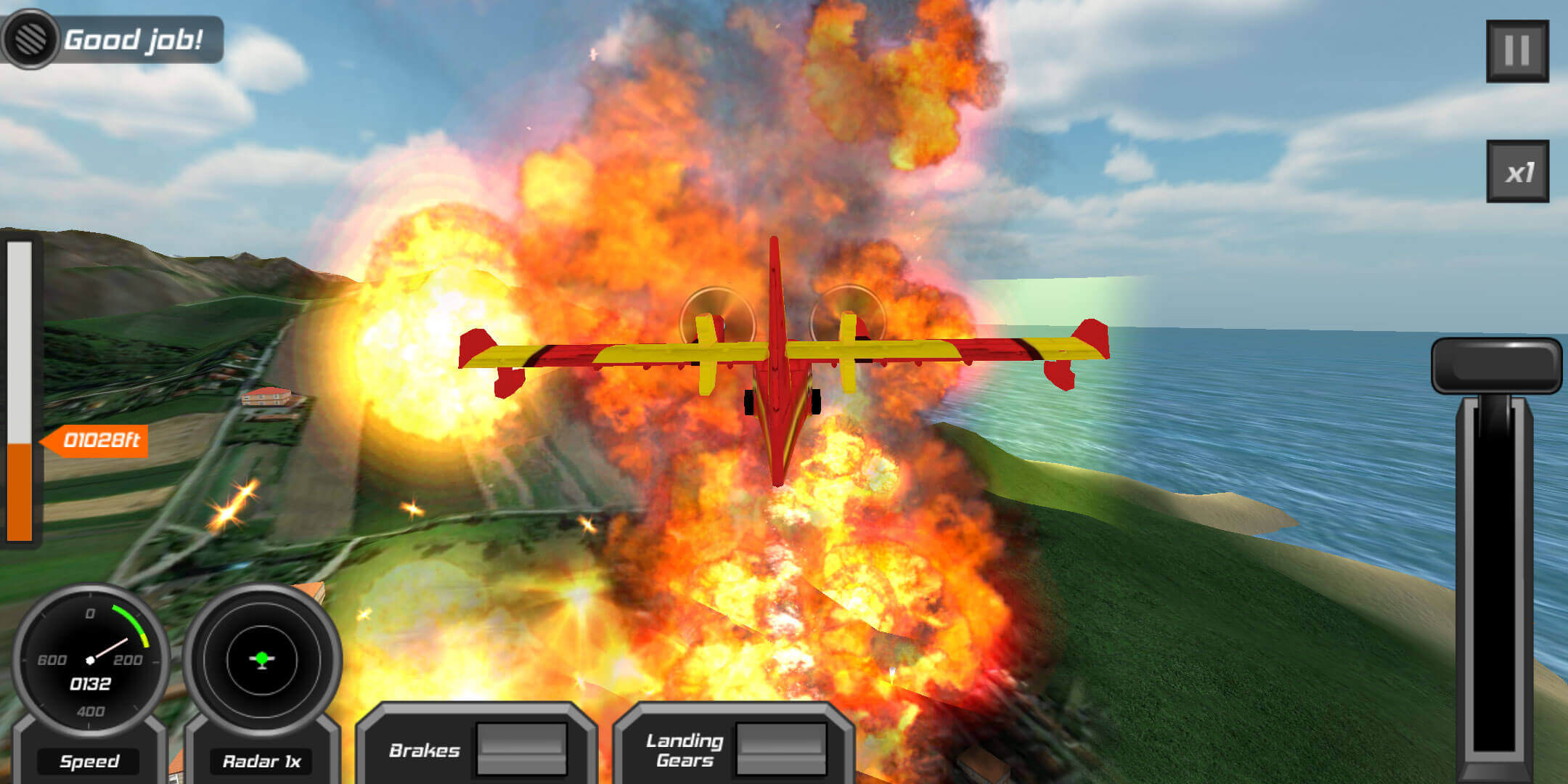 Flight Pilot Simulator 3D - Tough Games