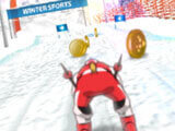 Slalom Hero: Collecting coins