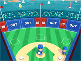 Super Hit Baseball pitching