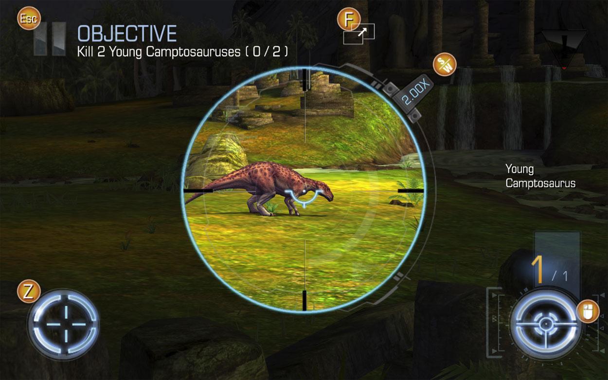 Dino Hunter - Tough Games