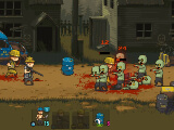 Clearing out the zombies in Dead Ahead: Zombie Warfare