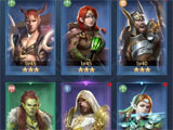 Champions list in Bloodline: Heroes of Lithas