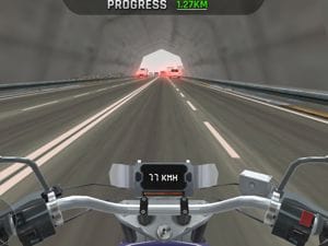Playing Moto Race Go