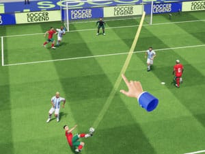 Soccer Legend: Going for the goal 