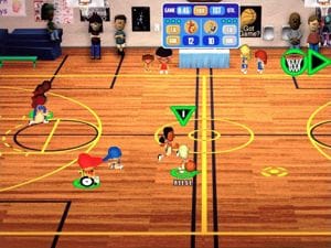 Playing Backyard Basketball '01