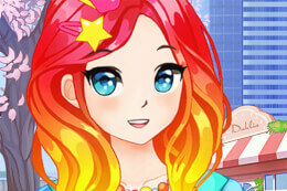 Anime Kawaii School Girls Dress Up thumb