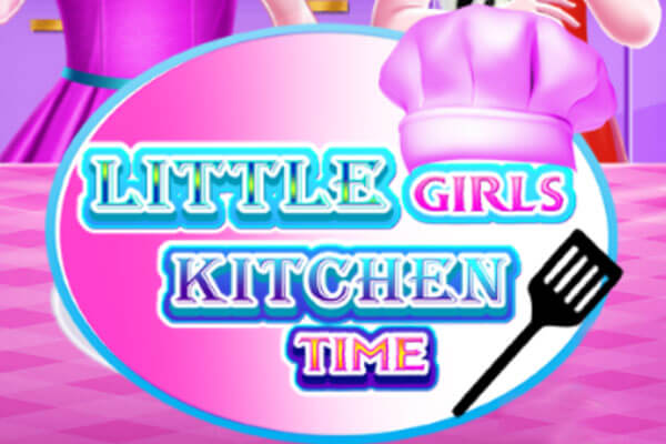 Little Girls Kitchen Time Girls Virtual Games   Market 