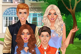 Superstar Family Dress Up Game thumb